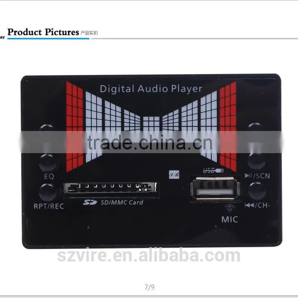 Vire LT-03 Mp3 Pcba Audio Link Usb Mp3 Player sd fm Audio Mp3 Module photo-2
