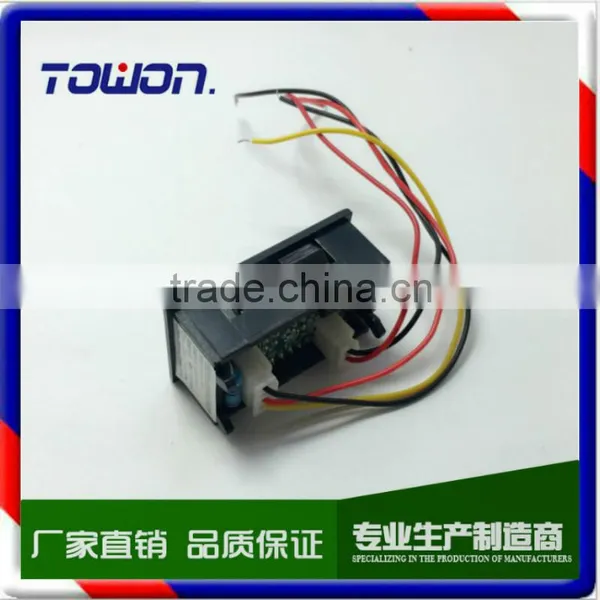 Dual Display Meter YB27VA Red Blue LED Car 0-100V/999mA Motorcycle DC Amp Meter Volt Gauge Voltmeter Ampere 2-in-1 photo-2