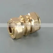 Brass Compression Fittng for Pex al Pex Pipe Used for Both Cold and Hot Water.