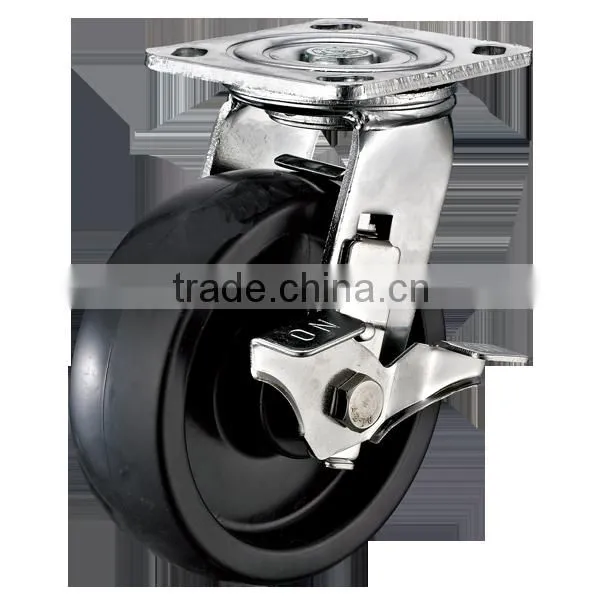 #304 Stainless Steel Casters With Derlin Bearing and Medium/Heavy Duty Wheel photo-6