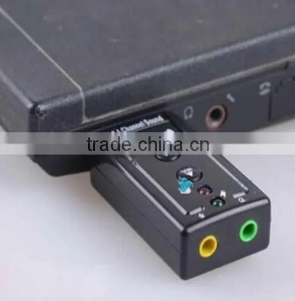 USB 2.0 to 3.5mm External 7.1 Channel sound / Sound Card Adapter / external Sound card