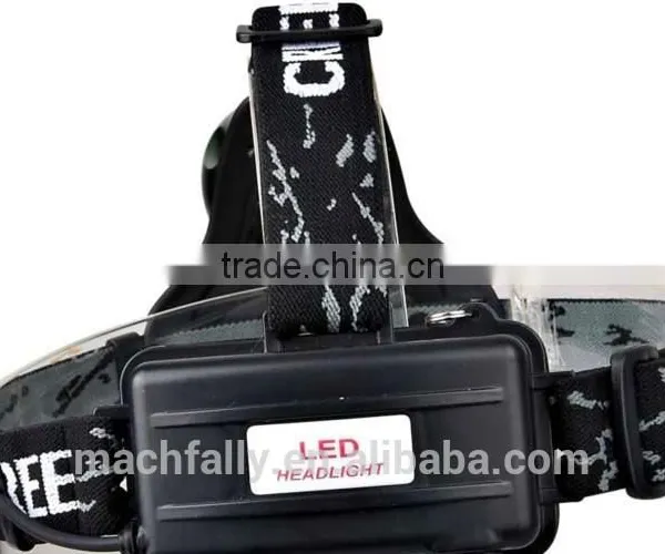 Machfally 2015 Best Selling 500 Lumen T6 Led Headlamp 10W High Power Camping Headlamp 3-Mode Zoom Headlamp photo-3