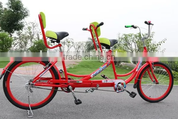 24 Inch Tandem Bike / Single Speed Tandem Bicycle / Aluminum Alloy Bike Frames photo-5