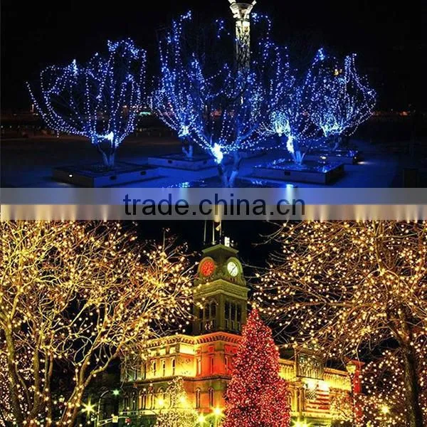 Waterproof 10M 100 LED RGB String Fairy Light For Christmas Mas Party Lamp Bulb Red Yellow Blue White Green Pink Purple White photo-6