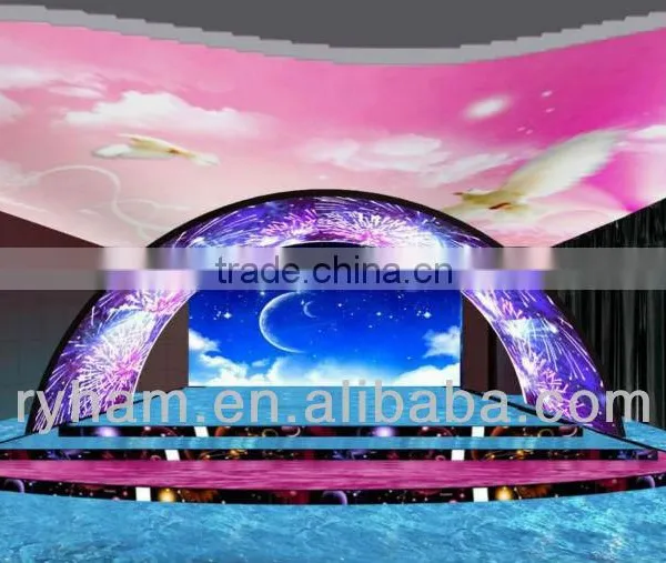 Seamless Led Dance Floor Display Flashing Stage Floor Led Screen