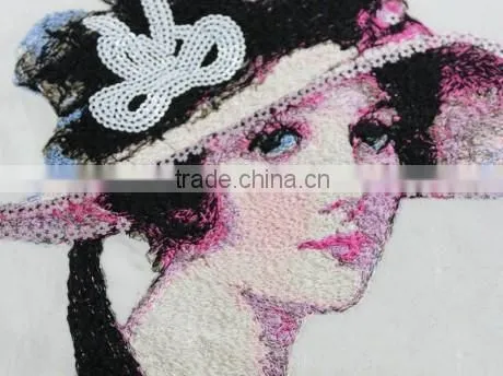 16 Heads Mixed Double Sequin And Flat Embroidery Machine photo-3