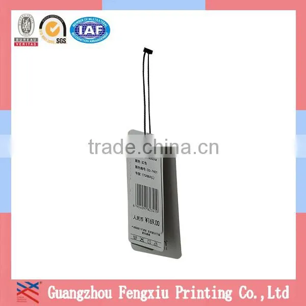 Garment Paper Hangtag With LOGO Printed photo-3