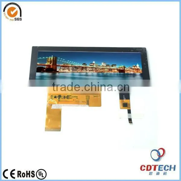 DST Bonding 6.5inch RGB Interface hd TFT LCD With CTP Touch Panel Display photo-2