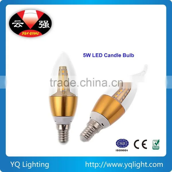 Aluminum Housing SMD LED Candle Light Bulb for Home Use photo-3