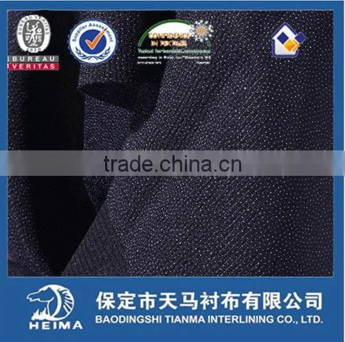 Washing Enzyme Nonwoven Interfacing Non-woven Garment Fusible Interlining Cloth 7020