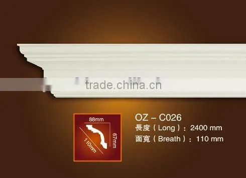Home Decorative PU Molds for Gypsum Cornice Molding photo-3