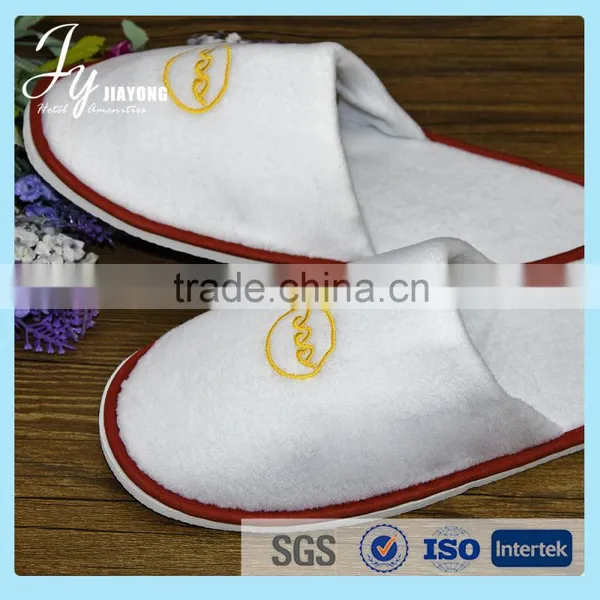 New Style 100% Cotton Washable Wholesale Soft Bedroom Slippers photo-2