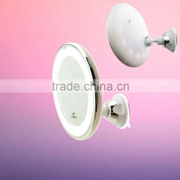 Makeup Mirror With Led Light Cosmetic Bathroom LED Mirror Magnifying 10x photo-3
