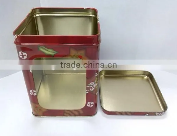 Gift Window Tin Box