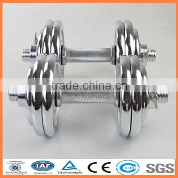 20lb 25lb 30lb Fitness Electrolating Dumbbell for GYM photo-2