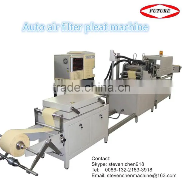 Automatic filter machine for making air filter