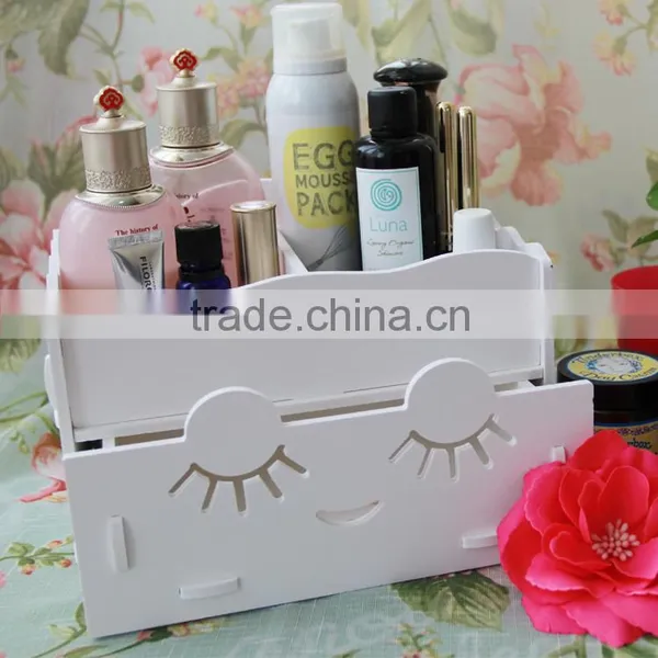 Hot Sale Wood Cosmetics Makeup Organizer photo-6