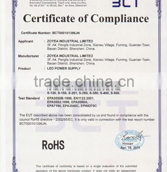China 100w 12v Waterproof Constant Voltage Led Power Supply Led Drivers Supplier's Choice photo-6
