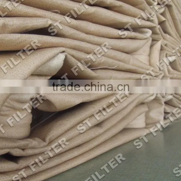 PE+Aramide Synthetic Fiber With Fiberglass Filter Bag photo-4