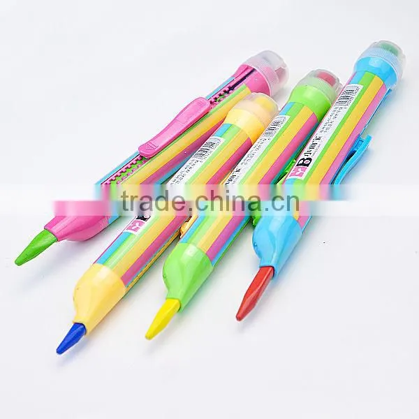 Student' Crayons,4 Colors Rotating Crayon,4 in 1 Crayon photo-2