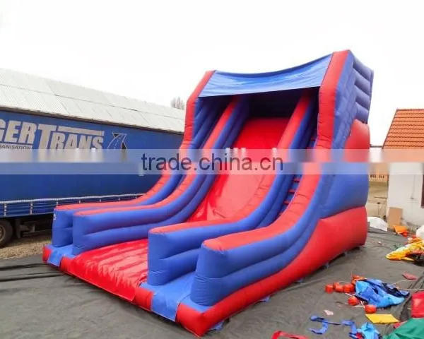 Lanqu Simple Kids Palyground Inflatable Giant Slide photo-3