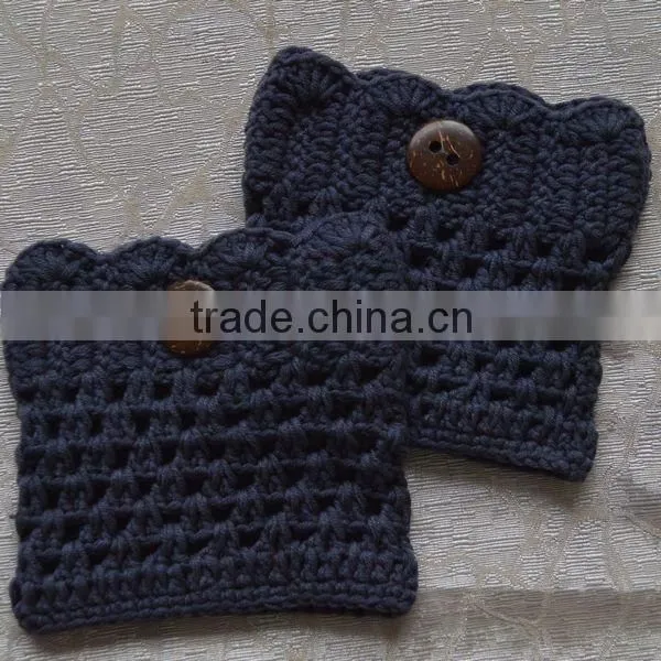 Wholesale Women Hand Knit Leg Warmers photo-4