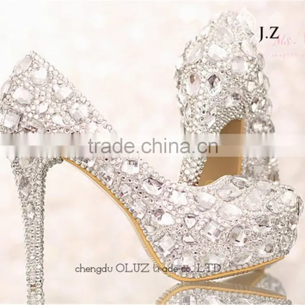 OW15 Resale Wedding Shoes, Brand Wedding Shoes, White Wedding Shoes