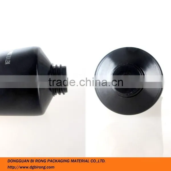 Black Cosmetic Packaging Tubes for Cream With Offset Printing Surface photo-2