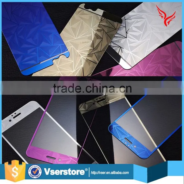 Factory Price Clear Anti-glare for Iphone4 4s 0.33mm 2.5D Color Tempered Glass Screen Protector photo-4