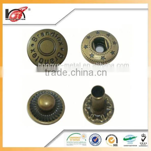 Custom Logo Resin Pant Button Snap 2016 photo-3