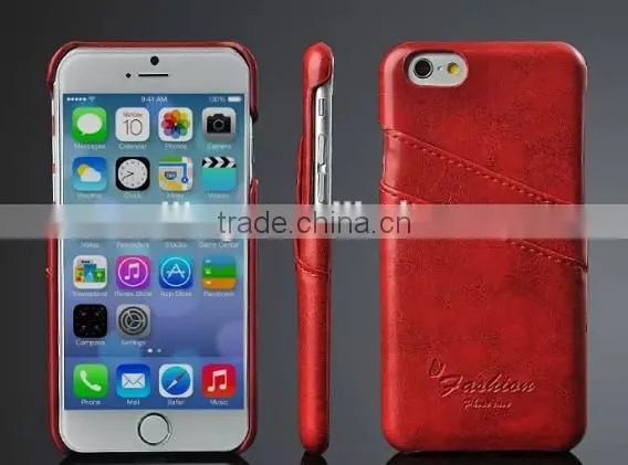 for Iphone 6 Plus Case Card Slot, for Iphone Case Credit Card, PU Leather Flip Case For IPhone 6 Plus photo-4