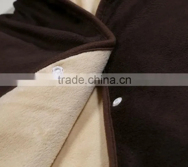 Beige+brown Microfiber Heating Cape photo-4
