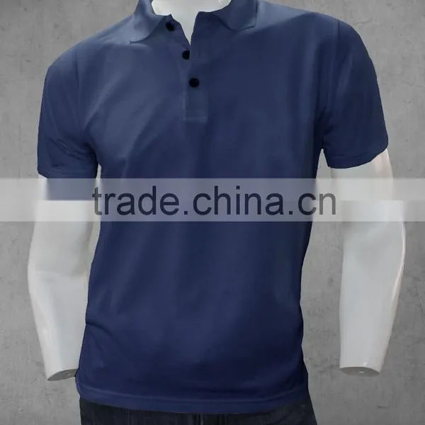 100% Blank PERU PIMA COTTON PIQUE Polo Shirt Customizable