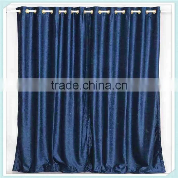 High-Grade Fire Retardant Curtain Fabric Linen Polyester Fabric Bedroom Blind Curtain photo-2