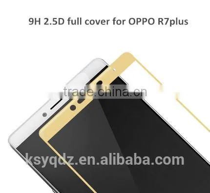 9H 2.5D Full Cover Tempered Glass Screen Protector for OPPO R7 Plus photo-3
