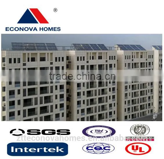 Econova Green Energy Prefabricated Concrete Houses With Powerful Solar Power System photo-4