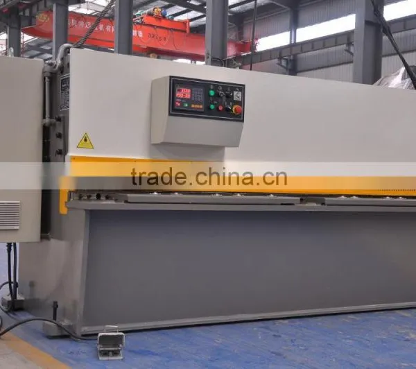 QC12K Hydraulic nc Electric Shear Machine,sheet Metal Shearing Machine photo-5