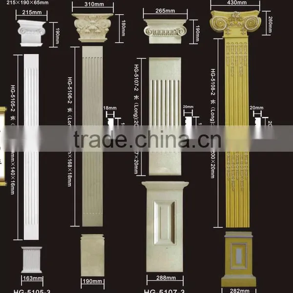 Factory Price PU Roma Column /pillarfor Interior Decoration photo-2