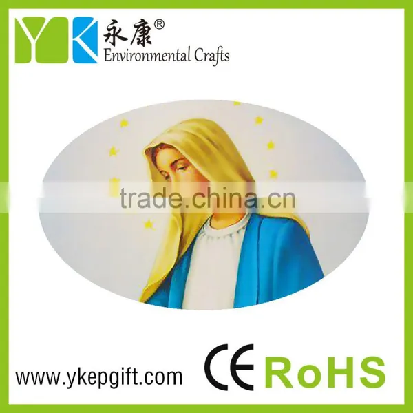 Virgin Mary Images Antique Religious Catholic Wholesale Plate Shape photo-4