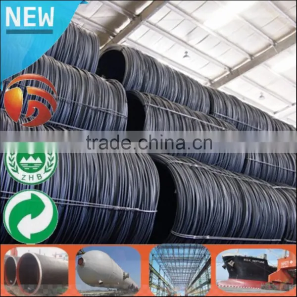 Stock Available Cheap Price SAE1008/SAE1006 11mm 13mm Wire Rod Coil Price Tianjin Quality Choice photo-2