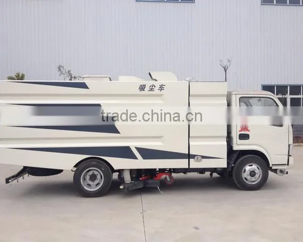Quality 100% Guaranteed 4x2 Dongfeng 4cbm Vacuum Road Cleaning Vehicle photo-5
