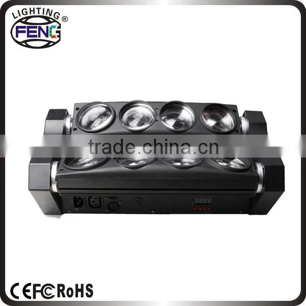 8 Bee Eye RGBW Crossed Light Effects Beam Wash Led Moving Head Spider Light photo-2