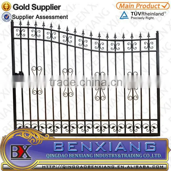 House Gate Design Wrought Iron Gate Design Iron Main Gate photo-3