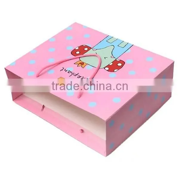 Lovely Cartoon Figure For Kids Paper Shopping Bag photo-2