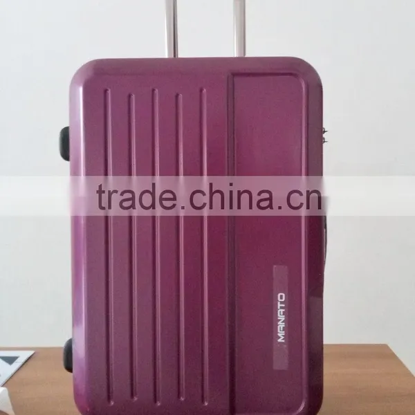 2016 Quality ABS+PC Bright Colorful Trolley Luggage Set