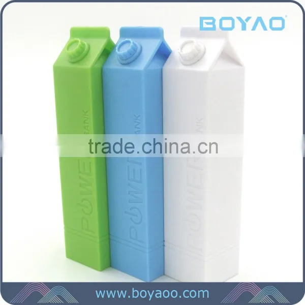 2016 Gift Hot Sale Milk Battery Portable Power Bank 2600mah photo-6