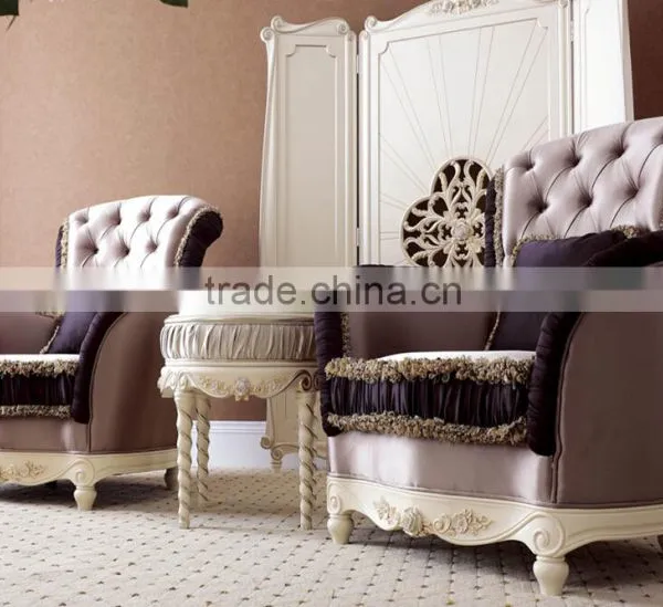 Royal European French Furniture Antique White Bedroom Sets Bed Bedside Table Wardrobe Dressing Table Bench Commode Chair photo-4