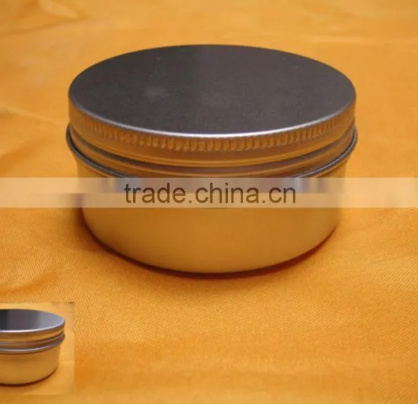 100g 150g Aluminium Jars for Bath Salts