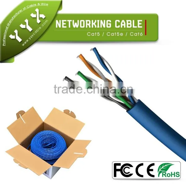Yueyangxing UTP Copper Cat5e Network Lan Cable Brands Indoor Shielded photo-2