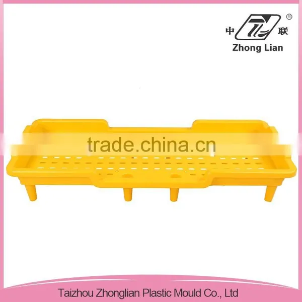 Nursery School Eco Friendly Children Cheap Plastic Stacking Bed photo-3